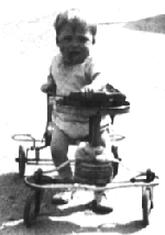 One year old Jerry W. Hamilton