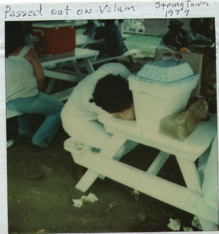 Jerry - passed out!!!